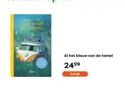 The Read Shop Al het blauw van de hemel aanbieding