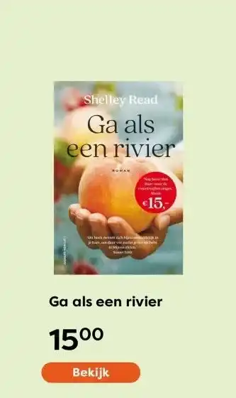 The Read Shop Ga als een rivier aanbieding