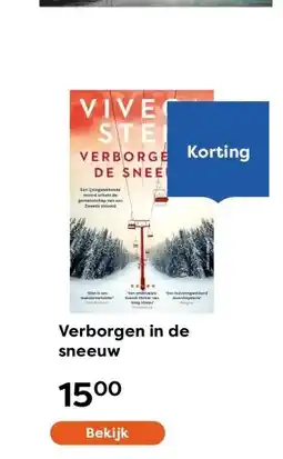 The Read Shop Verborgen in de sneeuw aanbieding