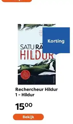 The Read Shop Rechercheur Hildur 1 - Hildur aanbieding