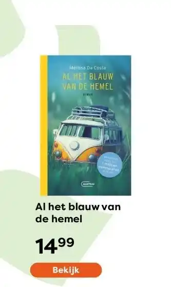 The Read Shop Al het blauw van de hemel aanbieding