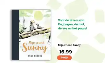 The Read Shop Mijn vriend Sunny aanbieding