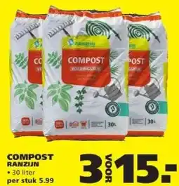 Ranzijn COMPOST RANZIJN aanbieding