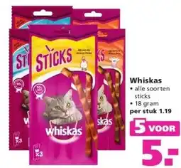 Ranzijn Whiskas aanbieding