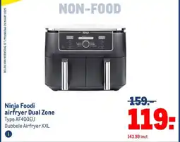 Makro Ninja Foodi airfryer Dual Zone aanbieding