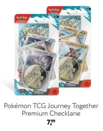 Primera Pokémon TCG Journey Together Premium Checklane aanbieding