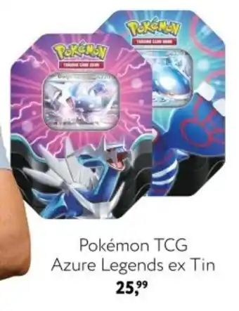 Primera Pokémon TCG Azure Legends ex Tin aanbieding