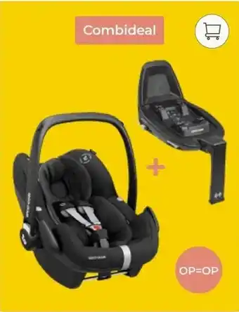 Prenatal Maxi-Cosi Pebble pro i-size black + Maxi-Cosi Familyfix3 aanbieding