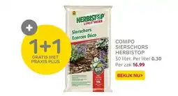 Praxis COMPO SIERSCHORS HERBISTOP aanbieding