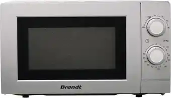 Bol.com BRANDT magnetron 1200 W - 20 L - Zilver aanbieding