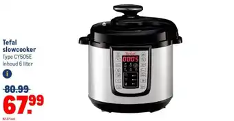 Makro Tefal slowcooker aanbieding