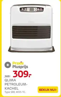 Praxis QLIMA PETROLEUM-  KACHEL aanbieding