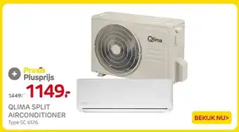 Praxis QLIMA SPLIT AIRCONDITIONER aanbieding