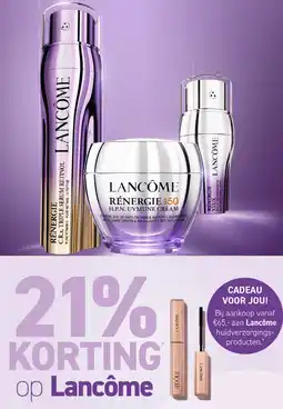 Mooi parfumerie 21% KORTING op Lancôme aanbieding