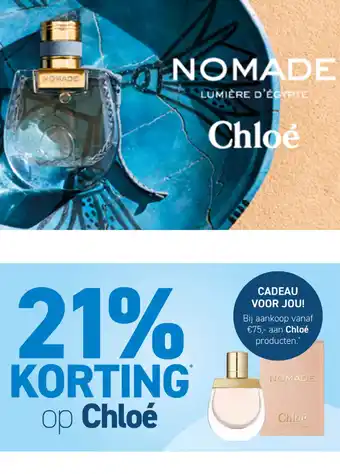 Mooi parfumerie 21% KORTING Op Chloé aanbieding