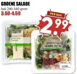 MCD Supermarkt GROENE SALADE aanbieding