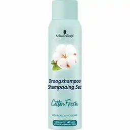 Plein.nl Schwarzkopf Droogshampoo Cotton aanbieding