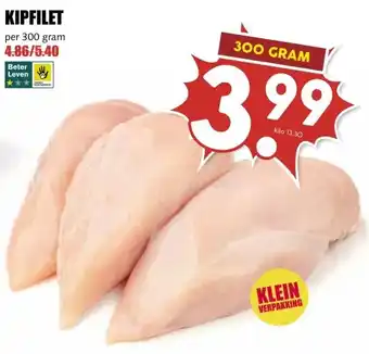 MCD Supermarkt KIPFILET aanbieding