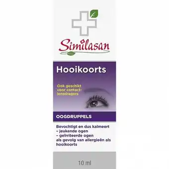 Plein.nl Similasan Oogdruppels Hooikoorts 10 aanbieding