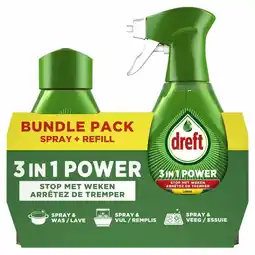 Plein.nl Dreft 3in1 Power Spray + Navulling aanbieding