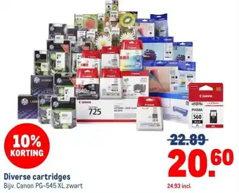 Makro Diverse cartridges aanbieding