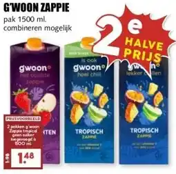 MCD Supermarkt G'WOON ZAPPIE aanbieding