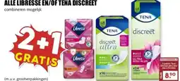 MCD Supermarkt ALLE LIBRESSE EN/OF TENA DISCREET aanbieding