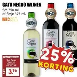 MCD Supermarkt GATO NEGRO WIJNEN aanbieding