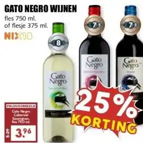 MCD Supermarkt GATO NEGRO WIJNEN aanbieding