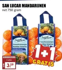 MCD Supermarkt SAN LUCAR MANDARIJNEN aanbieding