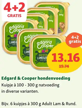 Maxi Zoo Edgard & Cooper hondenvoeding aanbieding