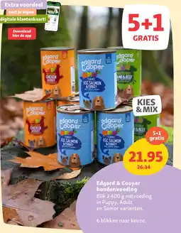 Maxi Zoo Edgard & Cooper hondenvoeding aanbieding