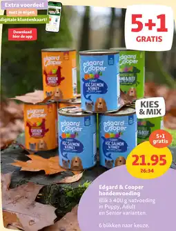 Maxi Zoo Edgard & Cooper hondenvoeding aanbieding