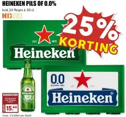 MCD Supermarkt HEINEKEN PILS OF 0.0% aanbieding