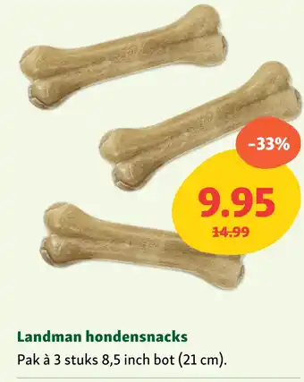 Maxi Zoo Landman hondensnacks aanbieding