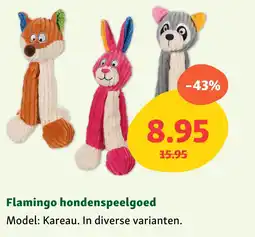 Maxi Zoo Flamingo hondenspeelgoed aanbieding