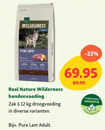 Maxi Zoo Real Nature Wilderness hondenvoeding aanbieding