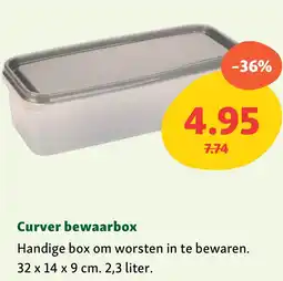 Maxi Zoo Curver bewaarbox aanbieding