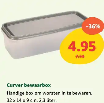 Maxi Zoo Curver bewaarbox aanbieding