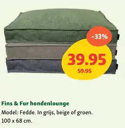 Maxi Zoo Fins & Fur hondenlounge aanbieding