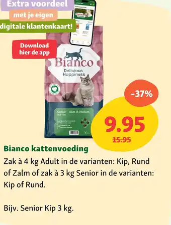 Maxi Zoo Bianco kattenvoeding aanbieding