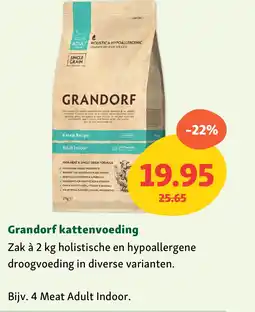 Maxi Zoo Grandorf kattenvoeding aanbieding