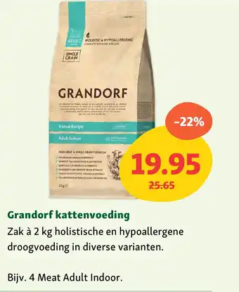 Maxi Zoo Grandorf kattenvoeding aanbieding