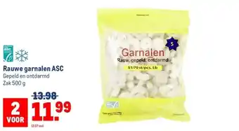 Makro Rauwe garnalen ASC aanbieding