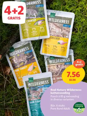 Maxi Zoo Real Nature Wilderness kattenvoeding aanbieding