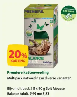 Maxi Zoo Premiere kattenvoeding aanbieding