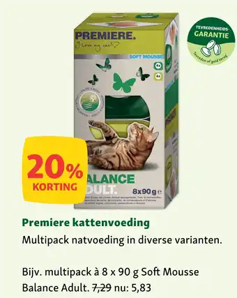 Maxi Zoo Premiere kattenvoeding aanbieding