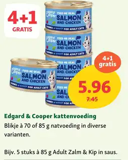 Maxi Zoo Edgard & Cooper kattenvoeding aanbieding