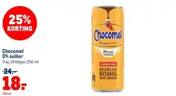 Makro Chocomel 0% suiker aanbieding