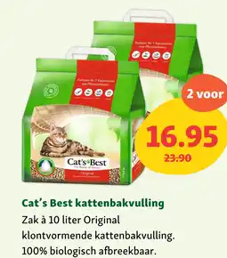 Maxi Zoo Cat's Best kattenbakvulling aanbieding